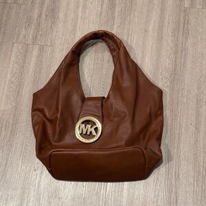Michael Kors Chocolate Brown Shoulder Bag